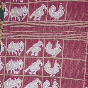 Classic Bird Printed Saree