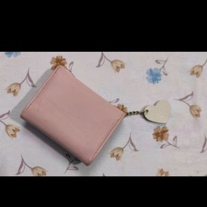 Pretty Pink Coloured Women Wallet/Small Purse