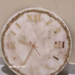 Resin Wall Clock✨ (Hand Made)