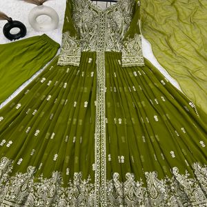 New Full Embroidery Work Dress Ne