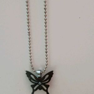 A Beautiful Butterfly Pendant Necklace