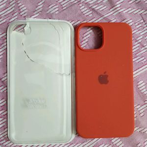 Iphone 14 Silicone Case Red