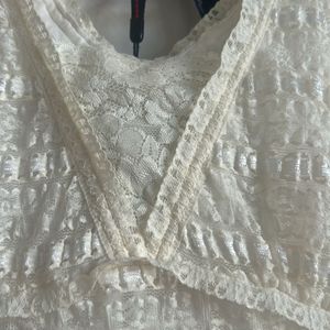 Vintage lace top