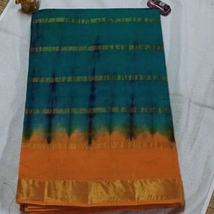 Chettinad cotton Saree Without Blouse Piece