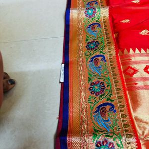 paithani saree with blouse piece