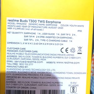 Realme buds T300