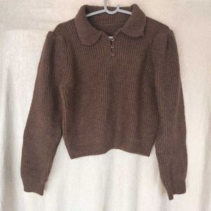 Collar Sweater For Women