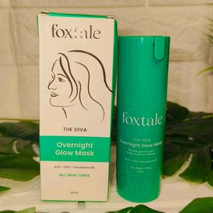 Foxtale Overnight Glow Mask Lip Scrub