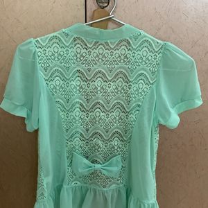 Designer Top With Divided Skirt