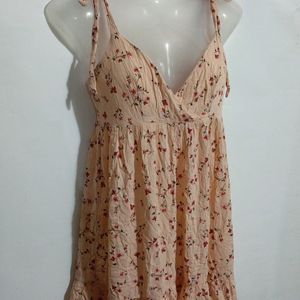 CUTE MINI FLOWER PRINTED DRESS