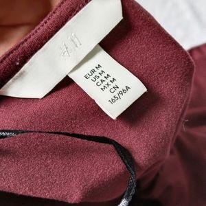 H&M Square Neck Top(Burgundy)