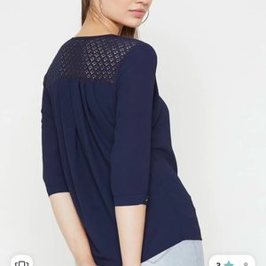 Rare Navy Blue Top