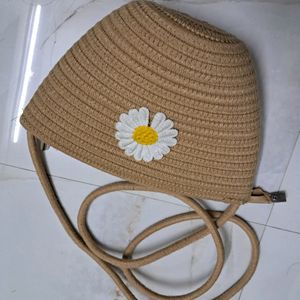 Beige Sling Bag