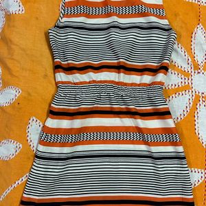 A Trendy Stripe Dress
