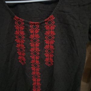 Black Kurta