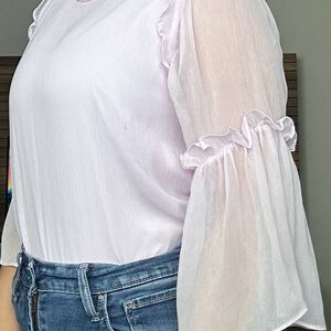 romantic lavander top