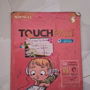 Touch Pad Computer Book