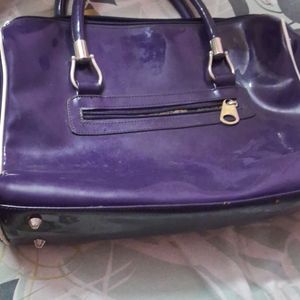 Purple  Hand Bag