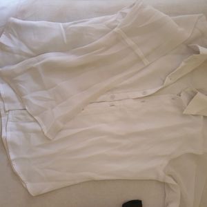 Women White Casual Shirt