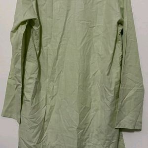 Men Light Green Kurta