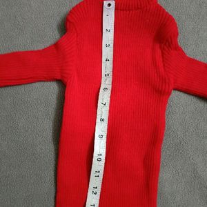 Woolen High Neck