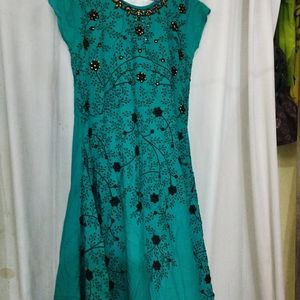 Beautiful Long Kurti Gown Size L