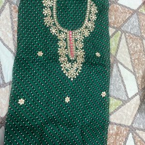 Gota Patti Leheriya Kurti Material