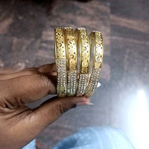 Gold Look Bridal Bangles New