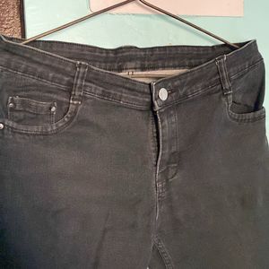 Black High Waist Jeans