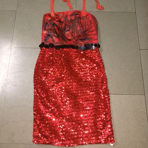 Red Halter Top Dress