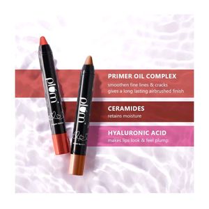 Plum Twist & Go Matte Lip Crayon -125 Peach Year