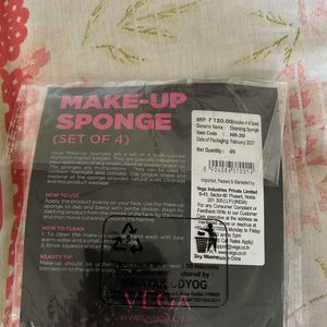 Vega Make Up Sponges