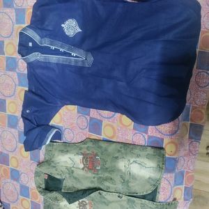 Boys Kurta Pajama Set With Jacket