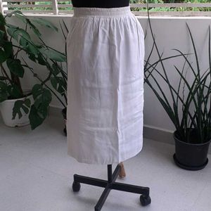 combo white skirt & top