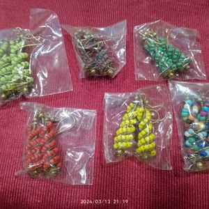 Handicraft Ear Rings Pair Of 13