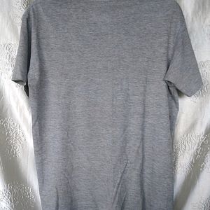 Unisex GREY 100% COTTON T-Shirt