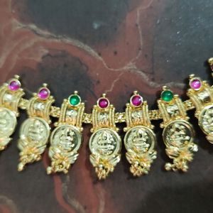 Laxmi Coin Necklace Set