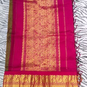 pure kanchipattu big border saree