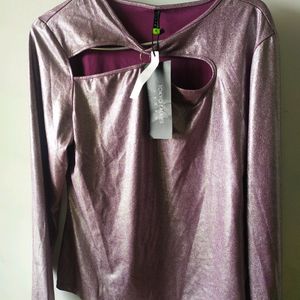 Shimmer Purple Top