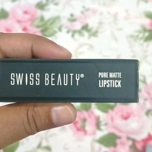 Swiss Beauty Pure Matte Lipstick- 205 Lush Pink