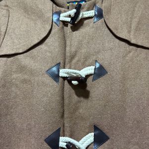 Tan Hooded Coat