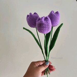 Crochet Tulip 🌷