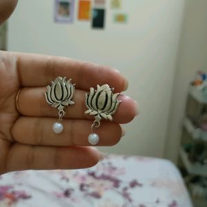 Beautiful Lotus Earrings