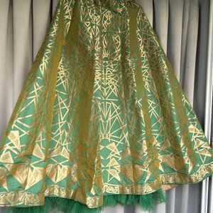 Peacock Design Lehenga Set