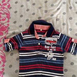 3 To 4 Year Old Boys T-shirt