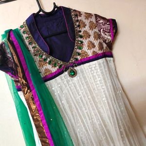 Anarkali Suit (Size - S,M)