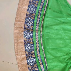 Green Anarkali Kurti