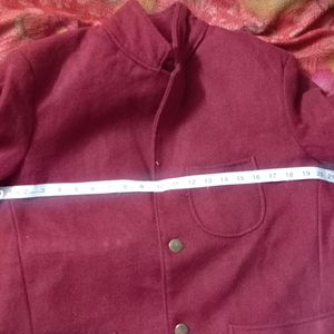 42 Mehroon Coat