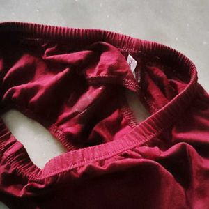 Cotton Maroon Panty