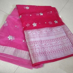 Organza Saree